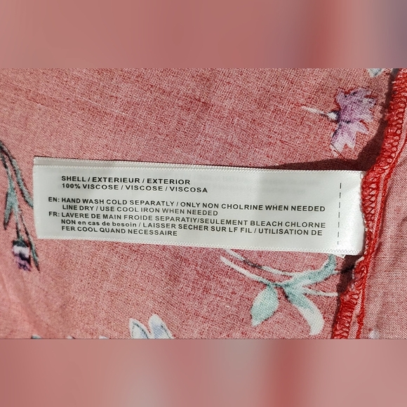 Band of Gypsies Red Floral Maxi Dress - Picture 7 of 7